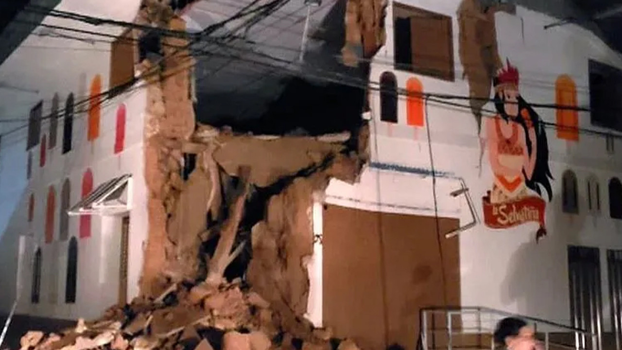 Peru depreminde 1 kişi öldü, 10 kişi yaralandı