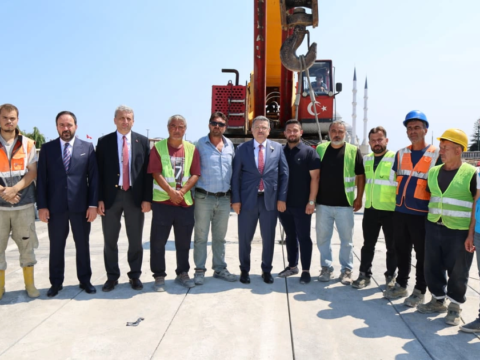 Trabzonda baskan genc resadiye viyadugunde incelemelerde bulundu 7eBskOiW